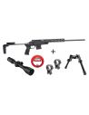 Pack PROMO CZ 600 Trail Cal.222REM + Lunette MEOPTA 3-15X50 RD SFP + Bipied + Bore-snake REAL AVID