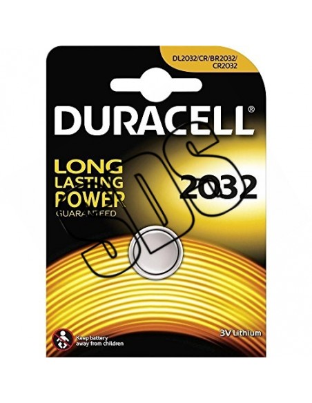 PILES BOUTONS LITHIUM DURACELL SPÉCIALES 2032 3 V